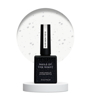 NAILSOFTHENIGHT Silver Snow top 02