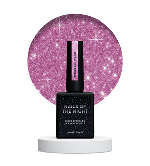 NAILSOFTHENIGHT Aperol - roze glitter tint