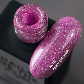 NAILSOFTHENIGHT Aperol - roze glitter tint