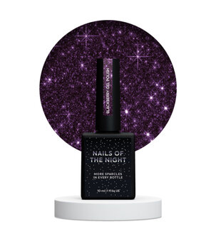 NAILSOFTHENIGHT Blackberry - donker paarse tint
