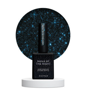 NAILSOFTHENIGHT Green Mexican - donker groene glitter gelpolish