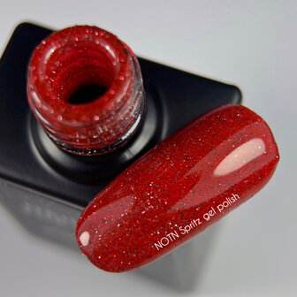 NAILSOFTHENIGHT Spritz  rode glitter gelpolish