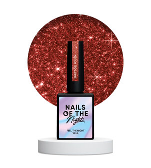 NAILSOFTHENIGHT Spritz  rode glitter gelpolish
