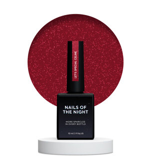 NAILSOFTHENIGHT  Let&#039;s special C&eacute;line- donker rode gelpolish