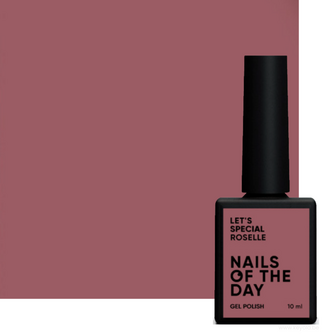 Let&#039;s special Roselle Gelpolish NOTD