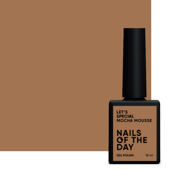 Let&#039;s special Mocha Mousse Gelpolish NOTD