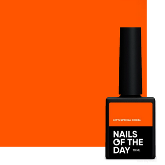 Let&#039;s special Coral Gelpolish NOTD