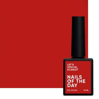 Let&#039;s special Scarlett Gelpolish NOTD