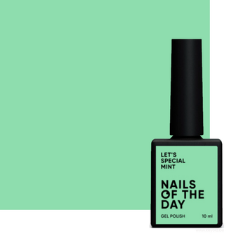 Let&#039;s special Mint Gelpolish NOTD