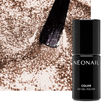 gelpolish van NEONAIL in de kleur &#039;Shimmering Goldrush&#039; - gouden tint 