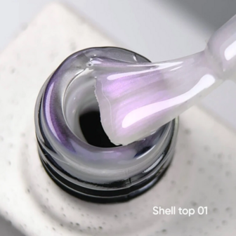 NOTD -  Shell top 01 new formula - manicure topcoat