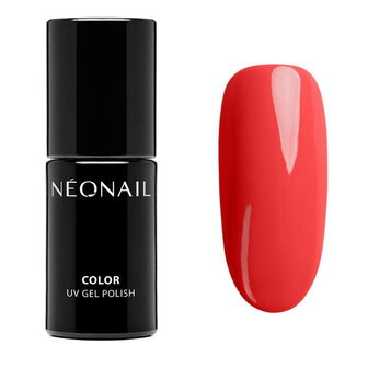 gelpolish in de kleur &#039;Hot Crush&#039; van NEONAIL - rode tint