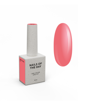 Bottle Gel 10 van het merk Nails oF The Day - rode tint