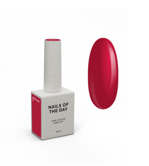 NOTD  Bottle Gel 18 van het merk Nails Of The Day - rode tint