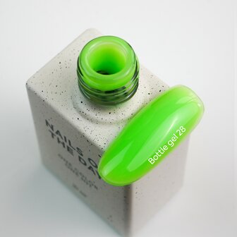 Bottle Gel 28 van het merk Nails Of The Day - grone tint