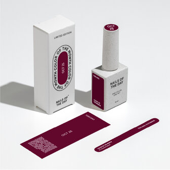 NOTD Color of the Month &ndash; October 2025 Toscano - donker rode tint