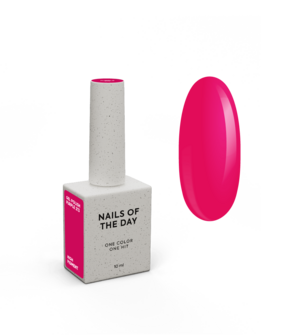 gelpolish in de kleur &#039;Let&#039;s special Purpl&#039; van het merk Nails Of The Day- roze tint