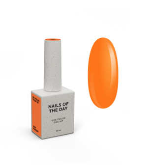 gelpolish in de kleur &#039;gelpolish in de kleur &#039;tiger&#039; van het merk Nails Of The Day - oranje tint&#039; van het m