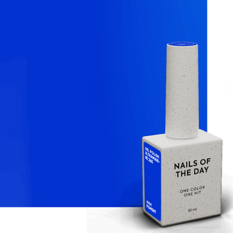 gelpolish in de kleur &#039;Ultramarine&#039; van het merk Nails Of The Day - blauwe tint