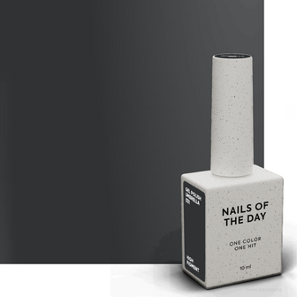 gelpolish in de kleur &#039;Umbrella&#039; - donker grijze tint van het merk Nails Of The Day