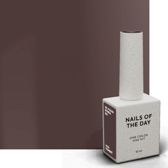 gelpolish in de kleur &#039;Wonka &#039; van het merk Nails Of The Day - bruine tint