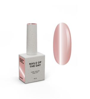gelpolish in de kleur &#039;Korean cat eye 08 &#039; van het merk Nails Of The Day - roze tint