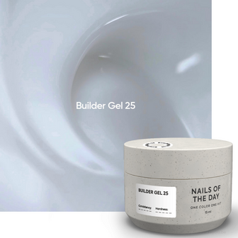 Builder gel 25 van het merk Nails Of The Day - 15ml - witte tint
