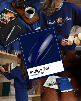 Indigo gelpolish  NOTD