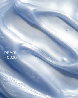 Builder gel van DNKa' in de kleur '0026 Pearl' - blauwe tint