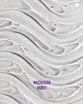 Builder gel mousse DNKa' in de kleur '0001' - doorzichtige tint