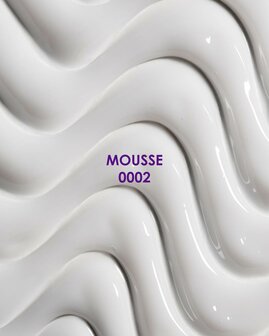 builder gel mousse van DNKa' in de kleur '0002' - witte kleur