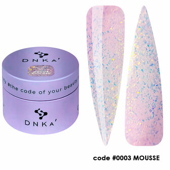 builder gel mousse van DNKa' in de kleur '0003' - paarse tint