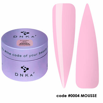 builder gel mousse van DNKa' in de kleur '0004' - roze tint