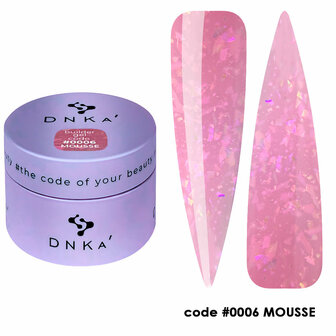 Builder gel mousse van DNKa' in de kleur ' 0006' - roze tint