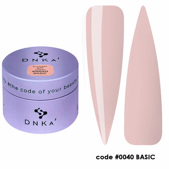Builder gel van DNKa' in de kleur '0040 Basic' - neutrale tint