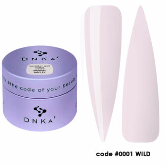 builder gel van DNKa' 'Builder Gel Light 0001 Wild' - neutrale tint