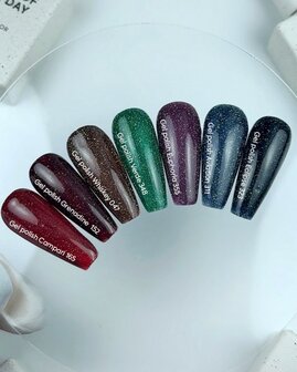 Campari gelpolish  NOTD