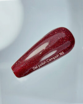 Campari gelpolish  NOTD