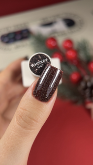 Whiskey gelpolish  NOTD