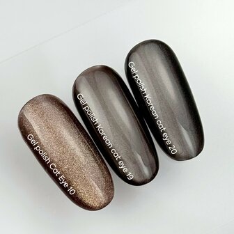 Korean Cat Eye gelpolish van Nails Of The Day - kleur 20 - bruine tint