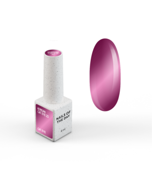 Cat Eye gelpolisch van het merk Nails Of The Day in de kleur '23' - paarse tint