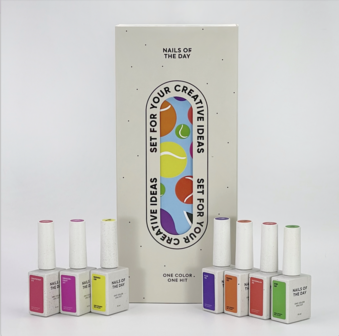 Gelpolish van Nails Of The Day in de kleur 'Banana'_Zomerse gele tint