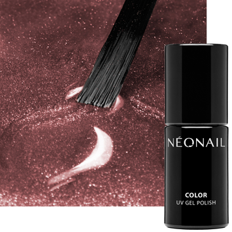 gelpolish in de kleur 'Peony Glow' van NEONAIL -  roze cat eye tint