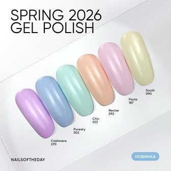 pastel 2026 collection van Nails Of The Day