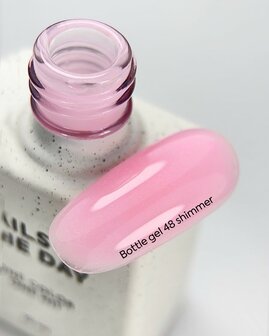 NOTD  Bottle Gel 48 Shimmer- Nails Of The Day