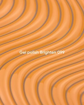 oranjekleurige gelpolish, oranje