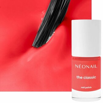 rode nagellak in het kleur 'Neon Coral 11' van NEONAIL