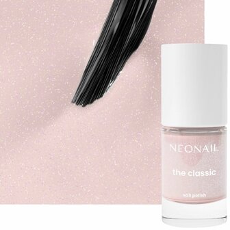 roze nagellak in het kleur 'Glittery Mist 02' van NEONAIL 