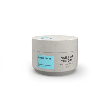 builder gel van Nails Of The Day in de kleur 'Builder Gel 43 ' - blauwe tint