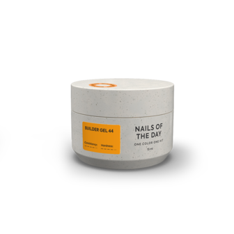 builder gel van Nails Of The Day in de kleur '  Builder Gel 44 ' - oranje tint